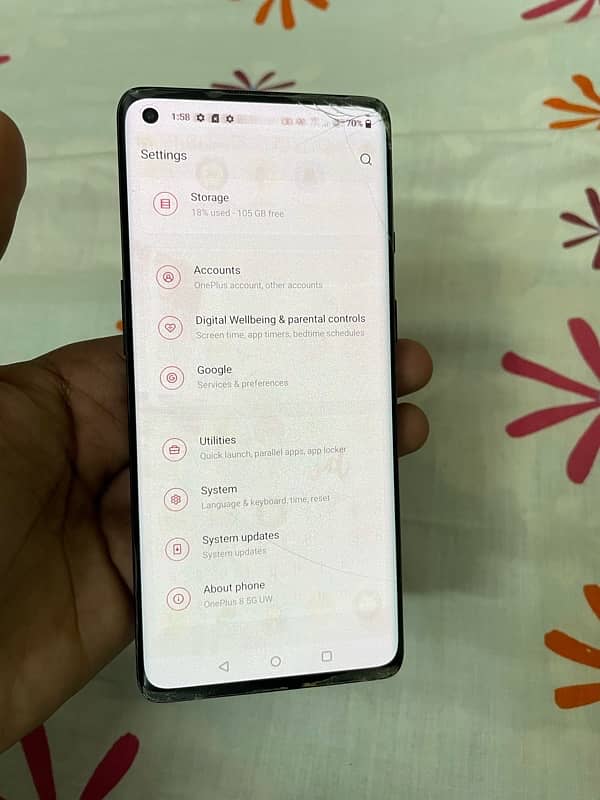 oneplus 8 5g  wala 8.128 total geniune 865 snapdragron best for gaming 6