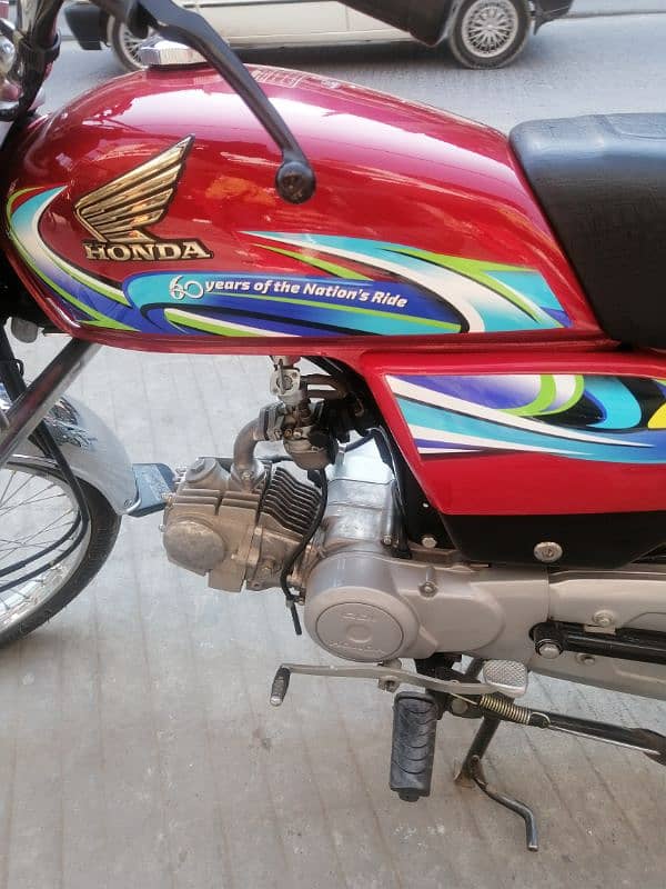 Honda cd 70 Islamabad number 4