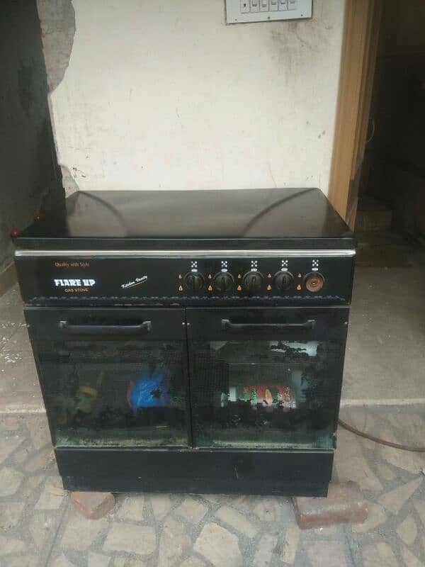 Gas stove with cabins 3