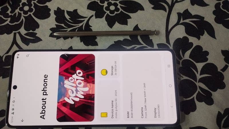 MOTO G STYLUS 2024 5G 8/128 2