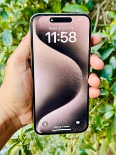 iphone 15 pro max 256gb non pta factory unlock with full box