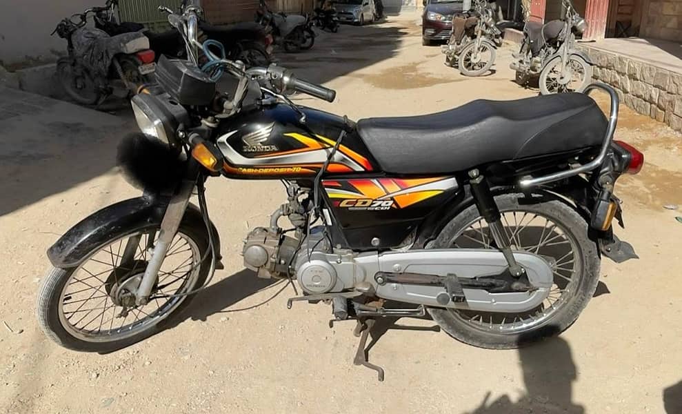 Honda CD 70 2022 1