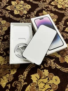 Iphone 14 pro max apple non active box pack officially pta approved