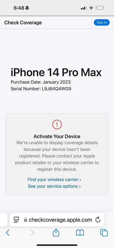 Iphone 14 pro max apple non active box pack officially pta approved 2