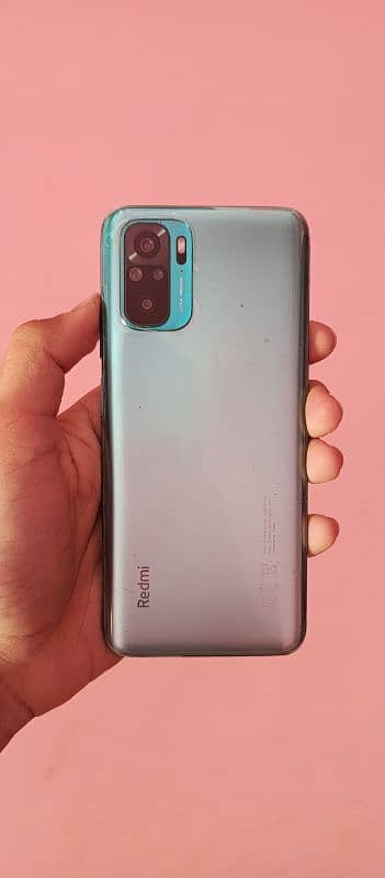 Redmi note 10 with box argent sell no exchange 0