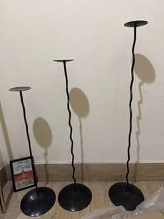 3 Candle Stands