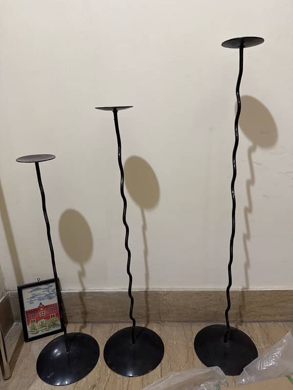 3 Candle Stands 0