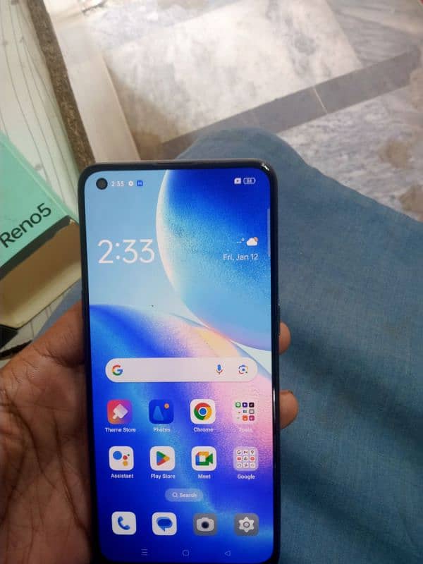 oppo reno 5 no open no repairing 8/128 0