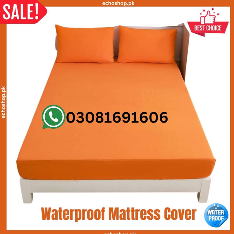 Soft & Breathable Mattress Protector – Sleep Soundly Every Night 0