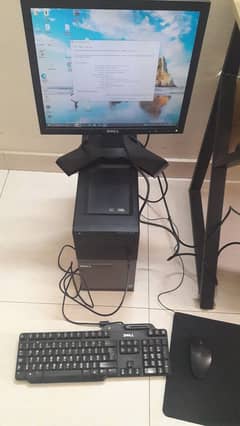 FOR URGENT SALE: DELL TOWER i5 (4th Gen) with LCD, Keyboard & Mouse