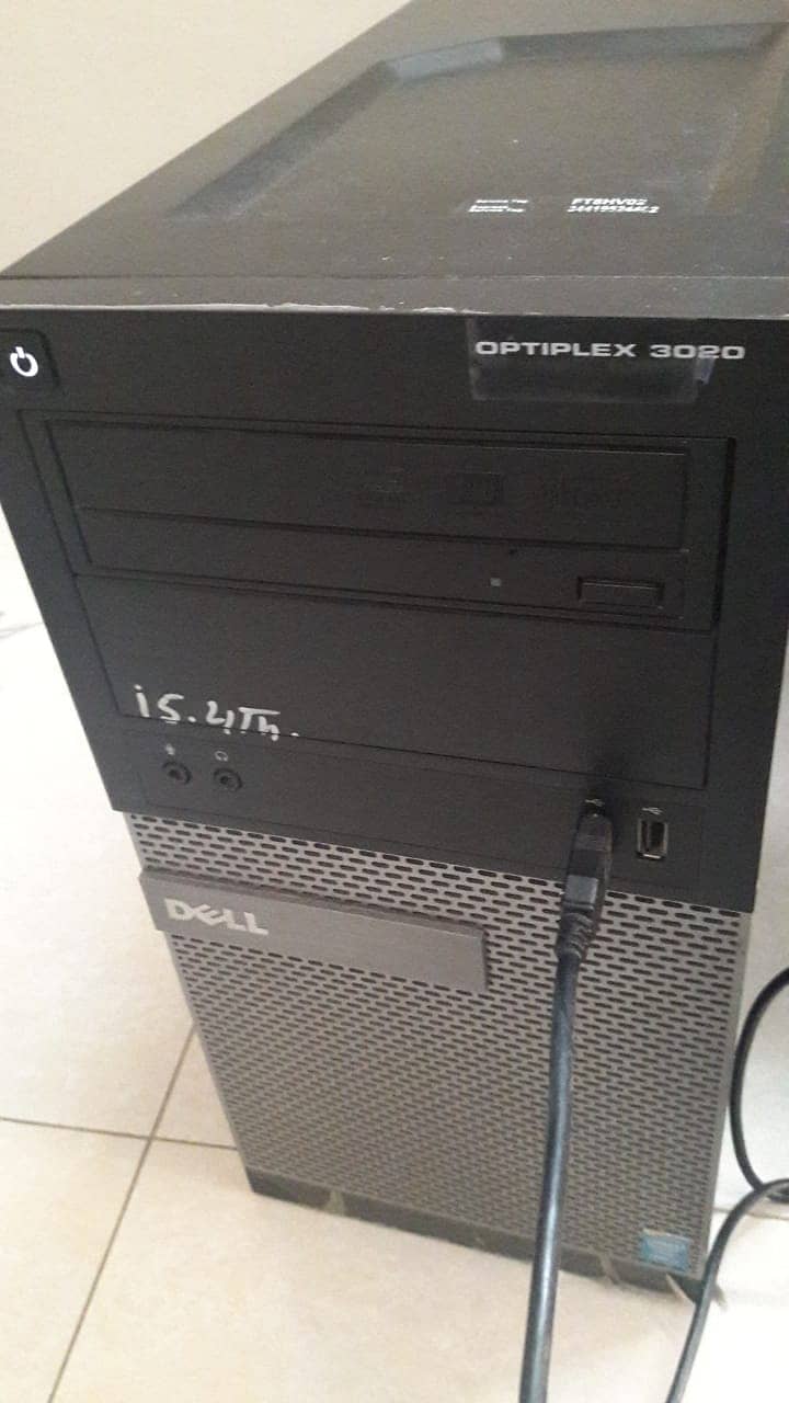 FOR URGENT SALE: DELL TOWER i5 (4th Gen) with LCD, Keyboard & Mouse 1