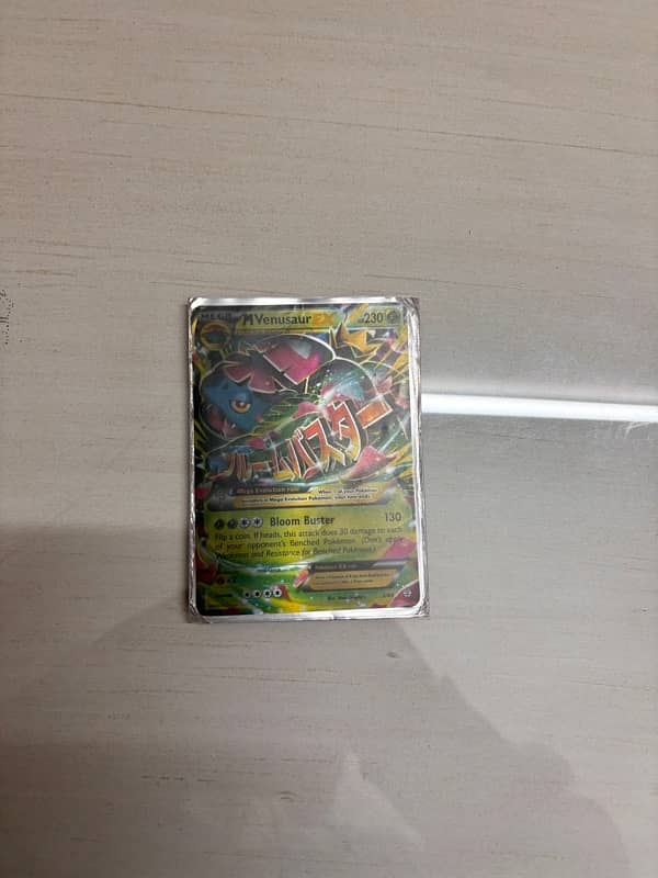 Pokémon Original venasuras Mega ex from 2016 psa9/10 0