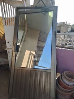 Aluminum door