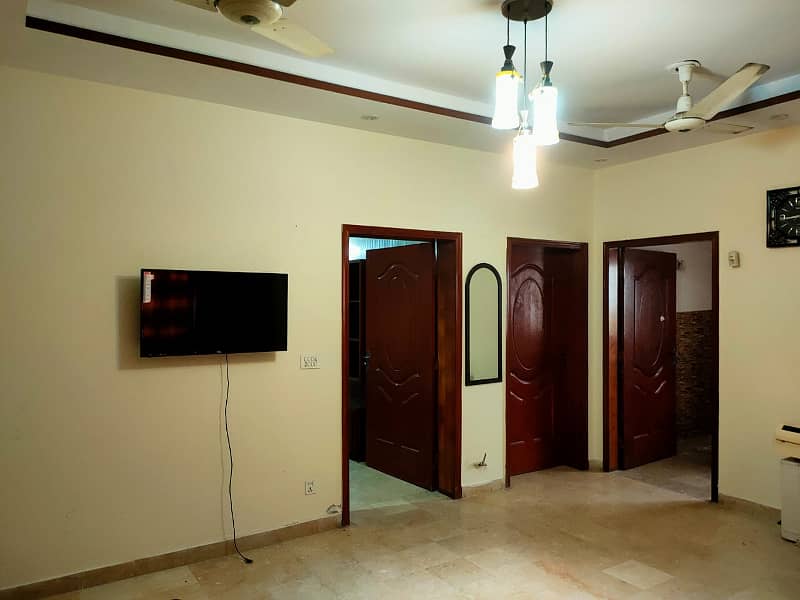 7.33 Marla Semi Furnished Lower Portion in Bahria Town Lahore 15