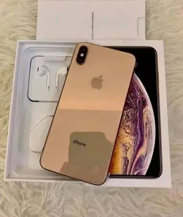 apple iPhone xs max double sim pta approved life time 512 gb 0