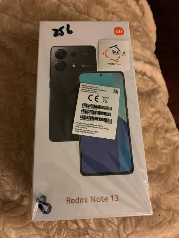 Redmi note 13 brand new 8/256 1