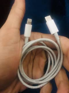 Iphone 100%original Adapter with 20watt Cable with type c