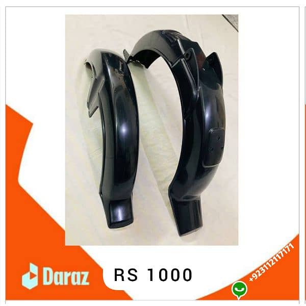 Bikes Mudguard Fiber Plastic 70 0