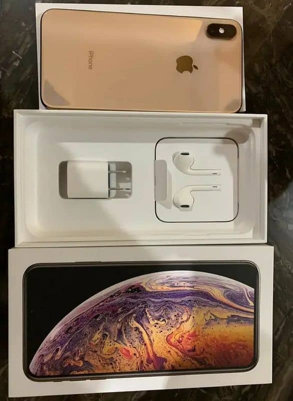 apple iPhone xs max official pta approved 512 gb water proof 0