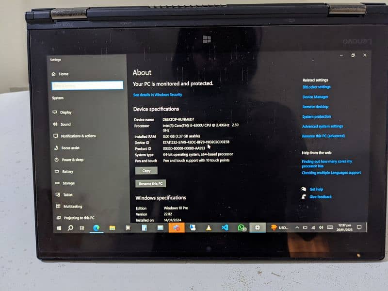 Lenovo Thinkpad Yoga 260 (2in1) 5