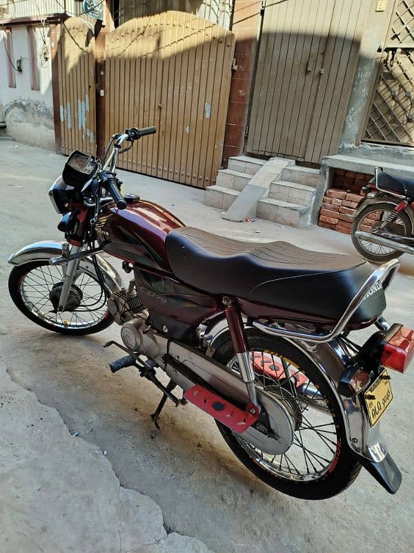 Honda CD70 22 model efficient and clean biometric Available 1