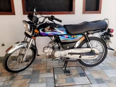 Honda CD 70 Black 2024 Sticker 1st owner