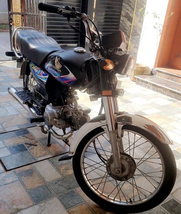 Honda CD 70 Black 2024 Sticker 1st owner 2