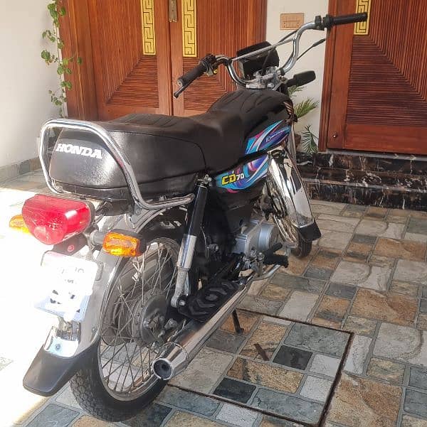 Honda CD 70 Black 2024 Sticker 1st owner 10