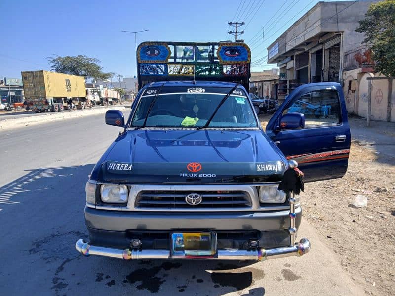 Toyota hilux 2005 model islamabad register 0