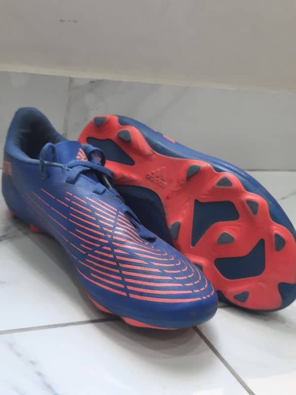 ADIDAS BOOT PREDATOR EDGE. 4 FX¹G UNI BLUE/ORANGE 0