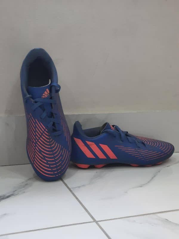 ADIDAS BOOT PREDATOR EDGE. 4 FX¹G UNI BLUE/ORANGE 2