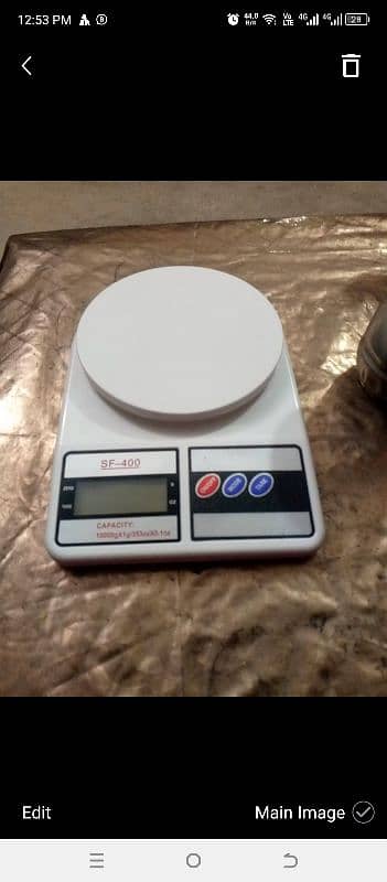 Digital Kitchen Weight Machine 0