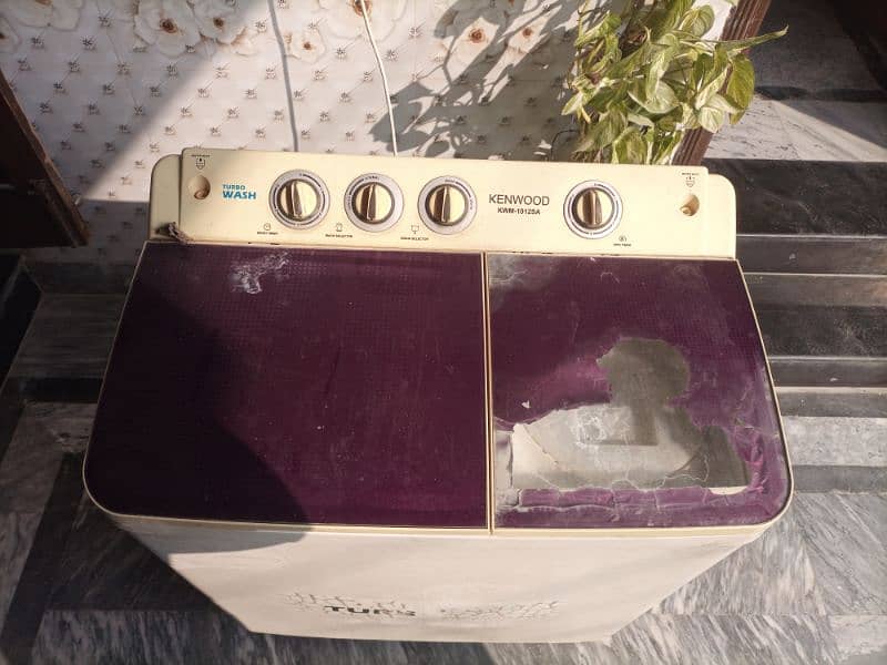 Kenwood dual Washing machine 1