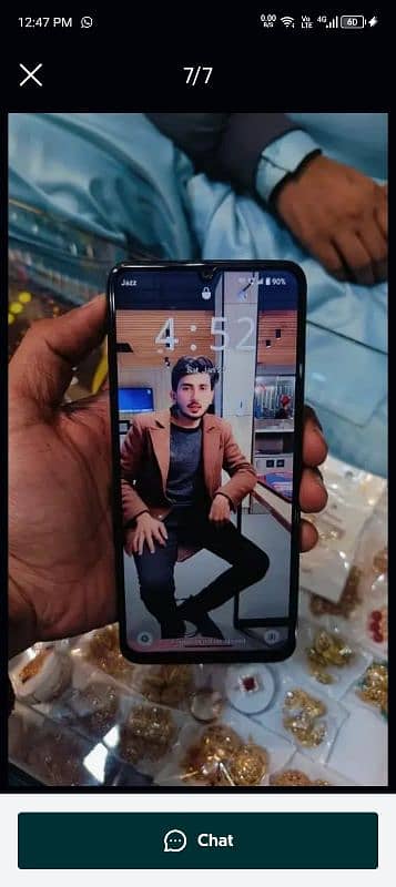 Realme note 50 with full box 4gb+4gb ram 128gb rom 4