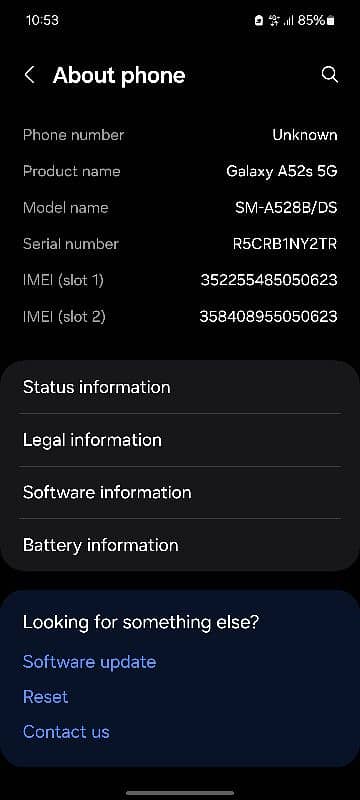 Samsung A52s 5g 5