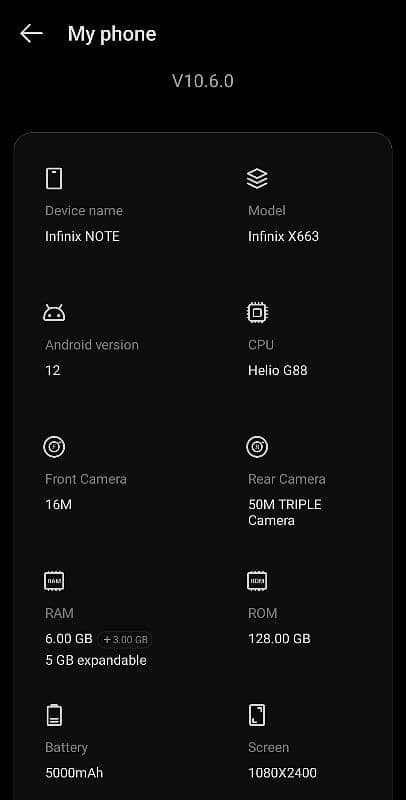 INFINIX NOTE 12 (EXCHANGE POSSIBLE) 4