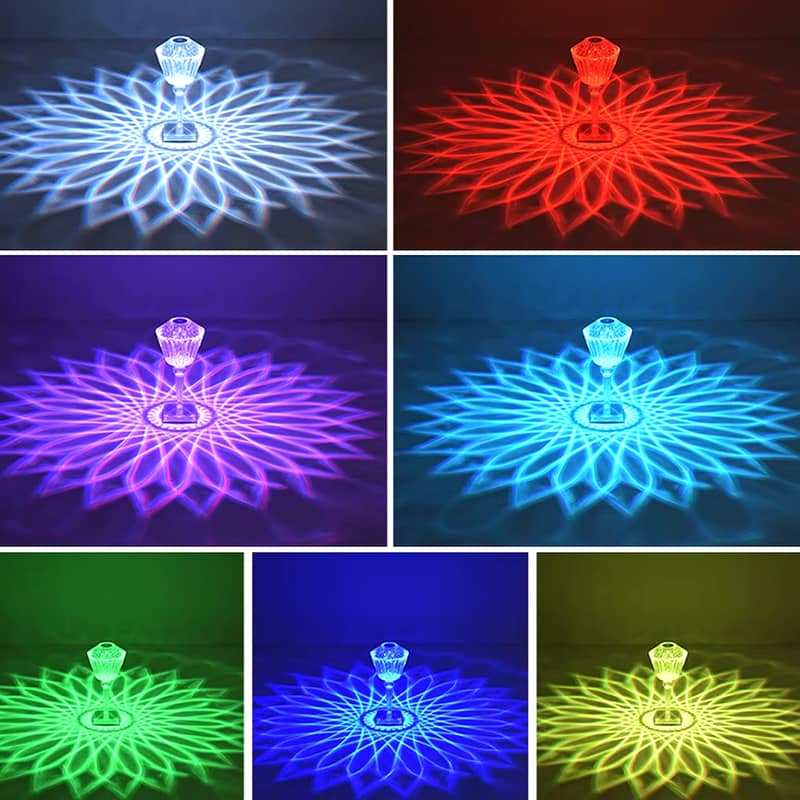 Astronaut Sunset Light 7 Colors Changeable Rainbow Lamp Rainbow Lamp 8