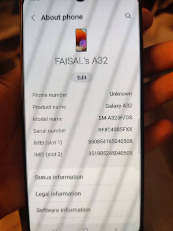 Samsung A32 CONDITION 10 By 8 4