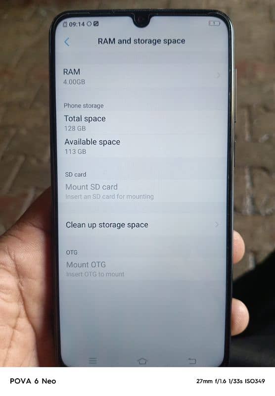 vivo v11 4.128 10 by 10 condition non PTA no open no repair 2