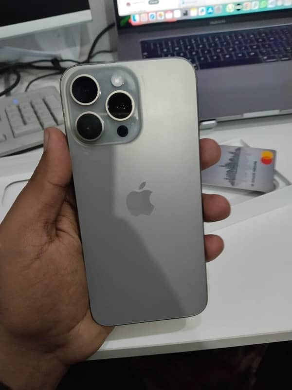 Iphone 15 pro max PTA approved 3