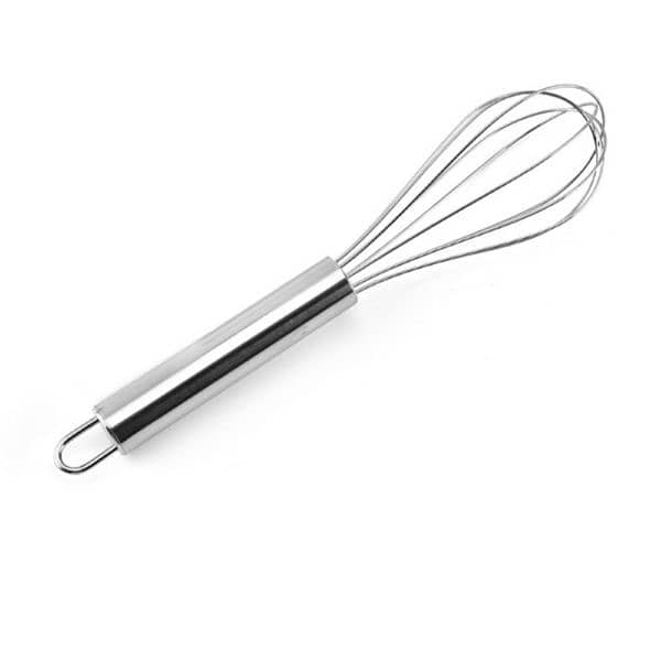 Pack Of 5 Stainless Steel Whisk Non-Stick Flexible Beater Easy To Hand 6