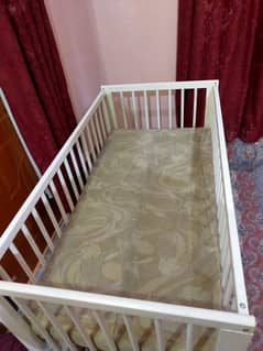 imported baby coat bed with mattress