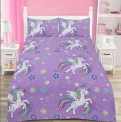 unicorn bedsheet single