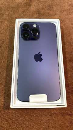 iPhone 14 pro max 128gb JV with box