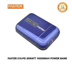 Faster S-10 20 Watt  Power bank