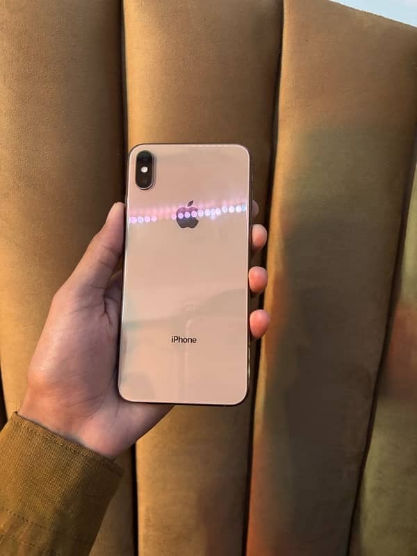 iPhone XS Max 64GB non pta golden colour 0