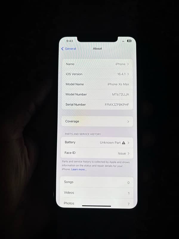 iPhone XS Max 64GB non pta golden colour 4