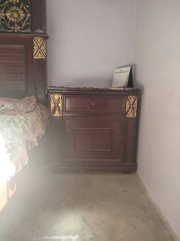 Wooden Bed for sale 1