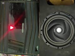 Original Kenwood Amplifier & Subwoofer