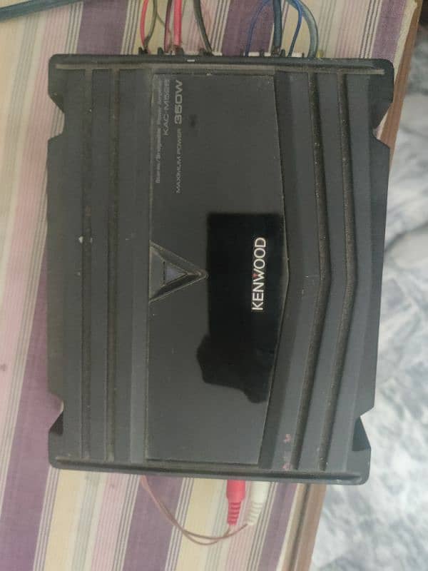 Original Kenwood Amplifier & Subwoofer 4